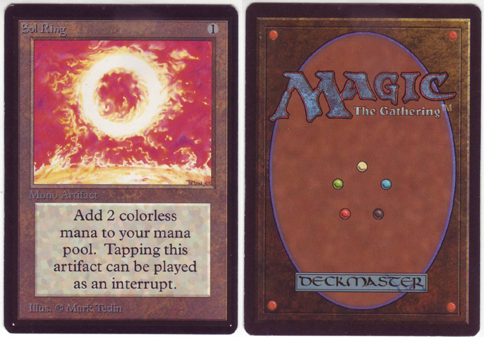 Unique image for Sol Ring