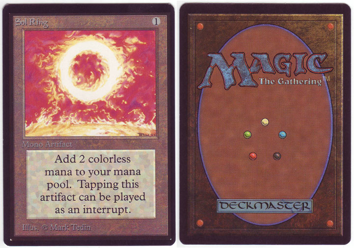 Unique image for Sol Ring