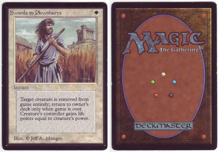 Unique image for Swords to Plowshares
