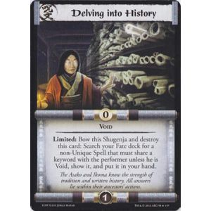 Delving into History