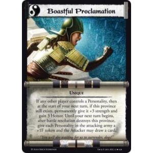 Boastful Proclamation