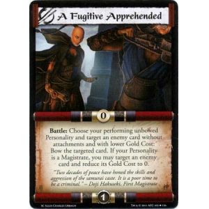 A Fugitive Apprehended