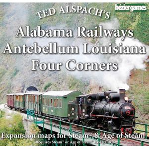 Age of Steam Expansion: Alabama Railways, Antebellum Louisiana & Four Corners