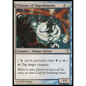 Minister of Impediments