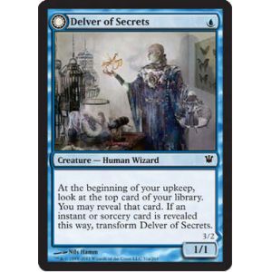 Delver of Secrets // Insectile Aberration