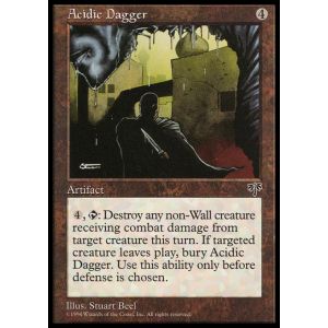 Acidic Dagger
