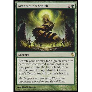 Green Sun's Zenith