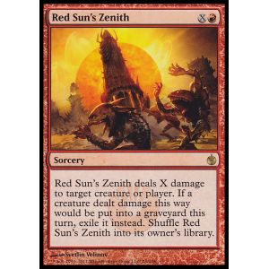 Red Sun's Zenith