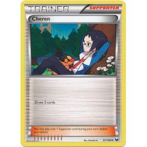 Cheren  - 91/108  (Reverse Foil)